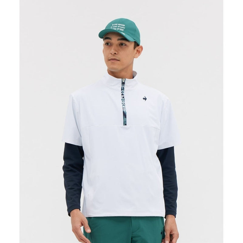 ベストスポーツ le coq sportif（ルコックスポルティフ）製品。le coq sportif 半袖ウインドブルゾン 25FW LG5FWB80M