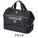 ベストスポーツ le coq sportif（ルコックスポルティフ）製品。le coq sportif 二層式 大開口ボストンバッグ シューズ収納対応 25FW LG5SBB00M