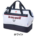ベストスポーツ le coq sportif（ルコックスポルティフ）製品。le coq sportif 二層式 大開口ボストンバッグ シューズ収納対応 25FW LG5SBB00M