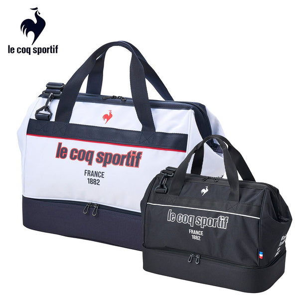 ゴルフ - バッグ le coq sportif（ルコックスポルティフ）製品。le coq sportif 二層式 大開口ボストンバッグ シューズ収納対応 25FW LG5SBB00M