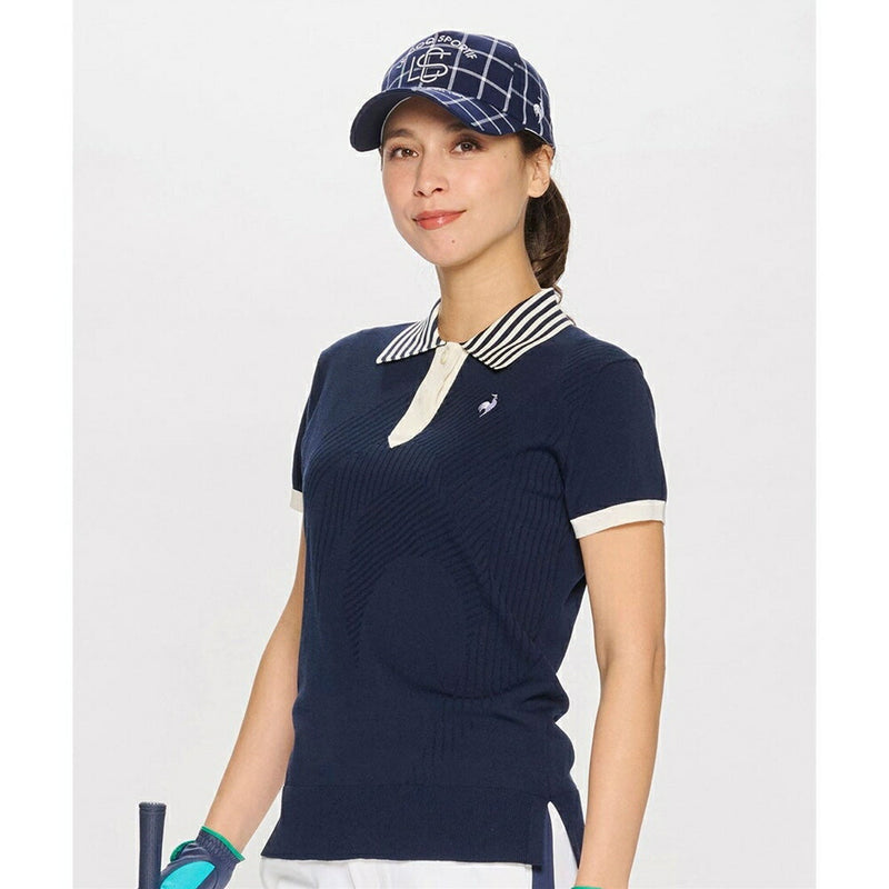 ベストスポーツ Le coq sportif（ルコックスポルティフ）製品。Le coq sportif ニット半袖シャツ 25SS LG5SHS01L