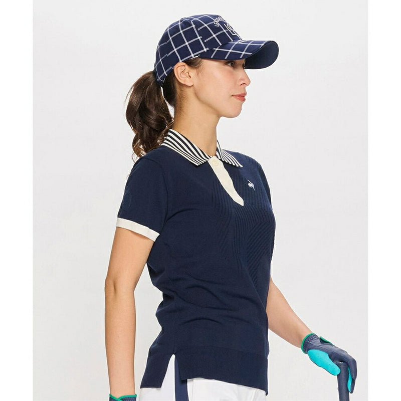 ベストスポーツ Le coq sportif（ルコックスポルティフ）製品。Le coq sportif ニット半袖シャツ 25SS LG5SHS01L
