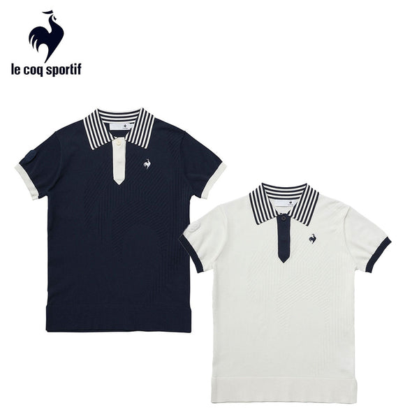 le coq sportif（ルコックスポルティフ） Le coq sportif（ルコックスポルティフ）製品。Le coq sportif ニット半袖シャツ 25SS LG5SHS01L