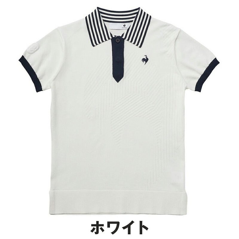 ベストスポーツ Le coq sportif（ルコックスポルティフ）製品。Le coq sportif ニット半袖シャツ 25SS LG5SHS01L