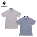 ベストスポーツ Le coq sportif（ルコックスポルティフ）製品。Le coq sportif トライアングル小柄半袖シャツ 25SS LG5SHS06M
