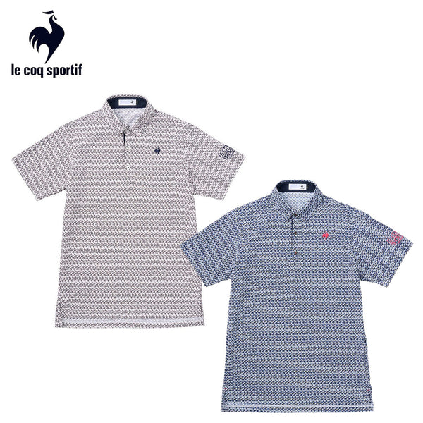 le coq sportif（ルコックスポルティフ） Le coq sportif（ルコックスポルティフ）製品。Le coq sportif トライアングル小柄半袖シャツ 25SS LG5SHS06M