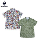 ベストスポーツ Le coq sportif（ルコックスポルティフ）製品。Le coq sportif カラーブロック総柄半袖シャツ 25SS LG5SHS07L