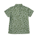 ベストスポーツ Le coq sportif（ルコックスポルティフ）製品。Le coq sportif カラーブロック総柄半袖シャツ 25SS LG5SHS07L