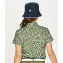 ベストスポーツ Le coq sportif（ルコックスポルティフ）製品。Le coq sportif カラーブロック総柄半袖シャツ 25SS LG5SHS07L