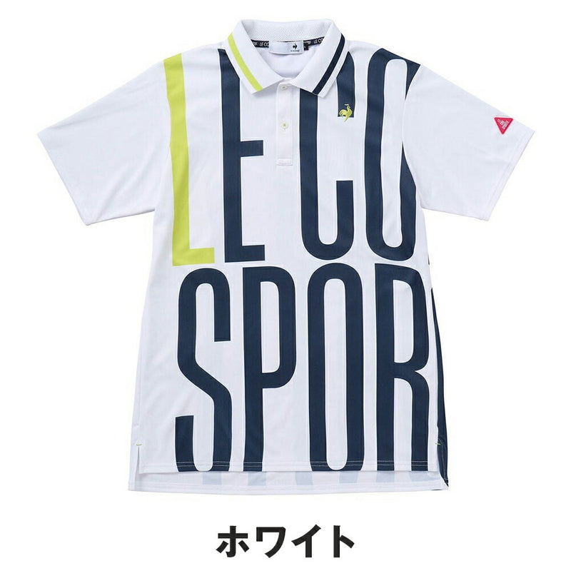 ベストスポーツ Le coq sportif（ルコックスポルティフ）製品。Le coq sportif ブランドロゴ大柄半袖シャツ 25SS LG5SHS07M