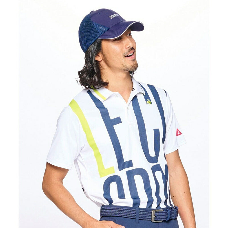 ベストスポーツ Le coq sportif（ルコックスポルティフ）製品。Le coq sportif ブランドロゴ大柄半袖シャツ 25SS LG5SHS07M