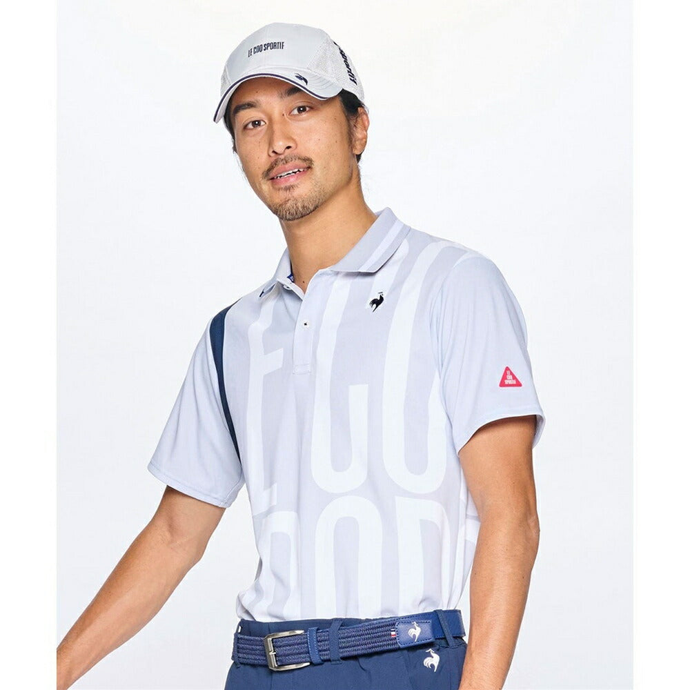 Le coq sportif ブランドロゴ大柄半袖シャツ 25SS LG5SHS07M | 自転車