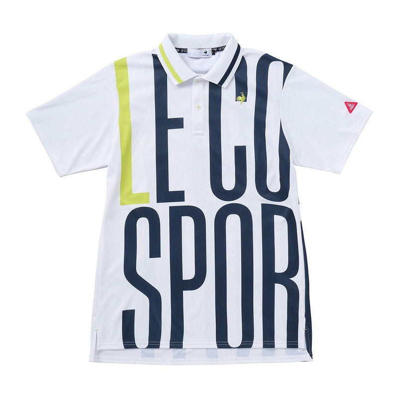 ベストスポーツ Le coq sportif ブランドロゴ大柄半袖シャツ 25SS LG5SHS07M