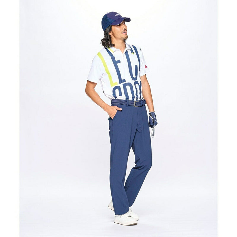 ベストスポーツ Le coq sportif（ルコックスポルティフ）製品。Le coq sportif シアサッカーロングパンツ 25SS LG5SLP02M