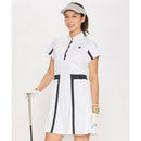 ベストスポーツ Le coq sportif（ルコックスポルティフ）製品。Le coq sportif カラーブロック半袖ワンピース 25SS LG5SOP00L