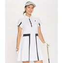 ベストスポーツ Le coq sportif（ルコックスポルティフ）製品。Le coq sportif カラーブロック半袖ワンピース 25SS LG5SOP00L