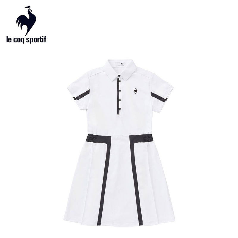 ベストスポーツ Le coq sportif（ルコックスポルティフ）製品。Le coq sportif カラーブロック半袖ワンピース 25SS LG5SOP00L