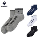 ベストスポーツ le coq sportif（ルコックスポルティフ）製品。le coq sportif 定番ショート丈ソックス 25FW LG5SSO01M