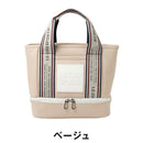 ベストスポーツ le coq sportif（ルコックスポルティフ）製品。le coq sportif ジャガードデザイン 二層式保冷カートバッグ 26FW LG6FTT40L