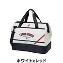 ベストスポーツ le coq sportif（ルコックスポルティフ）製品。le coq sportif 二層式大開口ボストンバッグ シューズ収納対応 26FW LG6SBB00M