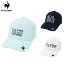ベストスポーツ le coq sportif（ルコックスポルティフ）製品。le coq sportif Sunscreen NIR ロゴキャップ 26SS LG6SCP08M