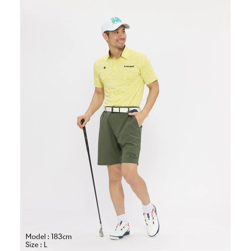 le coq sportif サッカーストライプショートパンツ 26SS LG6SHP02M