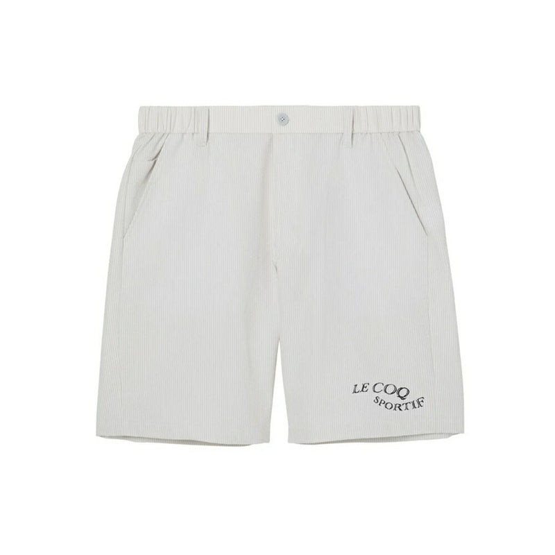 le coq sportif サッカーストライプショートパンツ 26SS LG6SHP02M