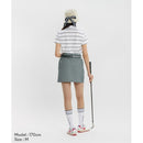 ベストスポーツ le coq sportif（ルコックスポルティフ）製品。le coq sportif ボーダー半袖シャツ 26SS LG6SHS00L