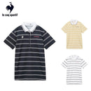 ベストスポーツ le coq sportif（ルコックスポルティフ）製品。le coq sportif ボーダー半袖シャツ 26SS LG6SHS00L