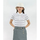 ベストスポーツ le coq sportif（ルコックスポルティフ）製品。le coq sportif ボーダー半袖シャツ 26SS LG6SHS00L