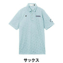 ベストスポーツ le coq sportif（ルコックスポルティフ）製品。le coq sportif Sunscreen NIR トライアングルジャカード半袖シャツ 26SS LG6SHS01M