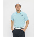 ベストスポーツ le coq sportif（ルコックスポルティフ）製品。le coq sportif Sunscreen NIR トライアングルジャカード半袖シャツ 26SS LG6SHS01M