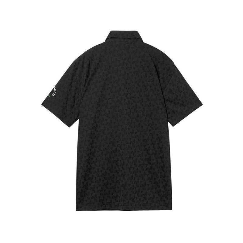 le coq sportif Sunscreen NIR トライアングルジャカード半袖シャツ