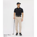 ベストスポーツ le coq sportif（ルコックスポルティフ）製品。le coq sportif トライアングルジャカード半袖シャツ 26SS LG6SHS01M