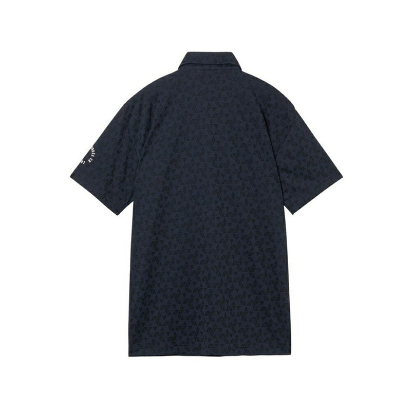 le coq sportif Sunscreen NIR トライアングルジャカード半袖シャツ