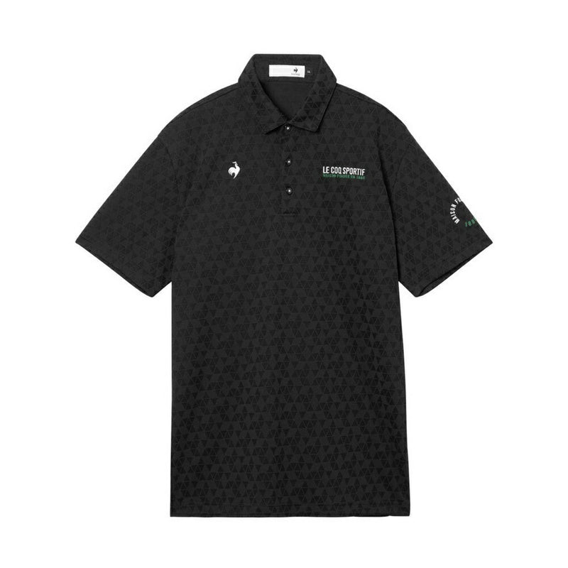 le coq sportif Sunscreen NIR トライアングルジャカード半袖シャツ