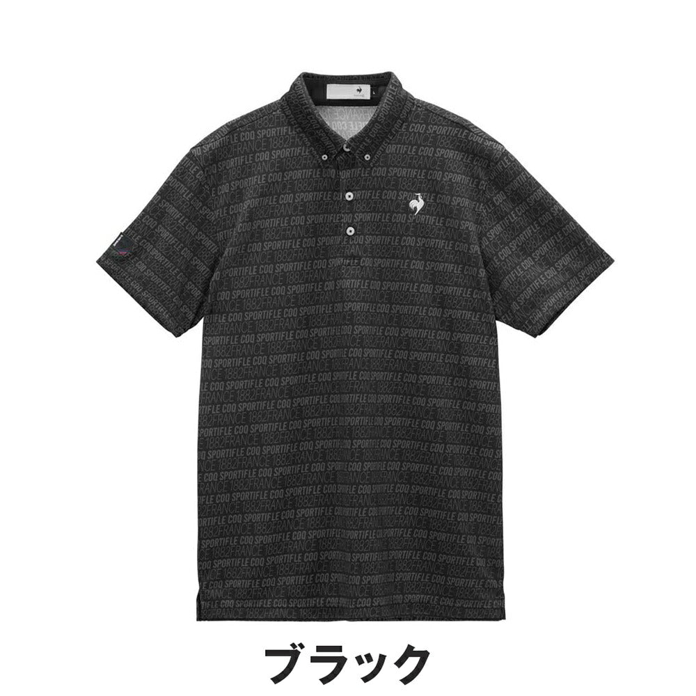 le coq sportif ロゴボーダー柄半袖シャツ 26SS LG6SHS03M | 自転車