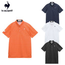 ベストスポーツ le coq sportif（ルコックスポルティフ）製品。le coq sportif ロゴボーダー柄半袖シャツ 26SS LG6SHS03M