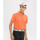 ベストスポーツ le coq sportif（ルコックスポルティフ）製品。le coq sportif ロゴボーダー柄半袖シャツ 26SS LG6SHS03M