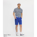 ベストスポーツ le coq sportif（ルコックスポルティフ）製品。le coq sportif Sunscreen NIR ミナモ柄半袖シャツ 26SS LG6SHS08M