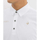 ベストスポーツ le coq sportif（ルコックスポルティフ）製品。le coq sportif メッシュ調ワイドシルエット半袖シャツ 26SS LG6SHS13M