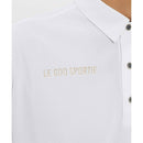 ベストスポーツ le coq sportif（ルコックスポルティフ）製品。le coq sportif メッシュ調ワイドシルエット半袖シャツ 26SS LG6SHS13M
