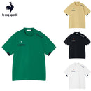 ベストスポーツ le coq sportif（ルコックスポルティフ）製品。le coq sportif Sunscreen NIR マーキングデザイン半袖モックネックシャツ 26SS LG6SHS51M
