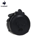 ベストスポーツ Le coq sportif（ルコックスポルティフ）製品。Le coq sportif ブラックキャラクター ボールホルダー 3個用 ハートカラビナ付き 24FW LG4FBZ11L