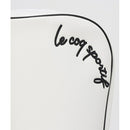 ベストスポーツ Le coq sportif（ルコックスポルティフ）製品。Le coq sportif ブラックトリコデザイン キャディバッグ オリジナルネームプレート付き 8.5型 24FW LG4FCB01L