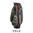 ベストスポーツ Le coq sportif（ルコックスポルティフ）製品。Le coq sportif ブラックトリコデザイン キャディバッグ オリジナルネームプレート付き 8.5型 24FW LG4FCB01L