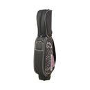 ベストスポーツ Le coq sportif（ルコックスポルティフ）製品。Le coq sportif ブラックトリコデザイン キャディバッグ オリジナルネームプレート付き 8.5型 24FW LG4FCB01L