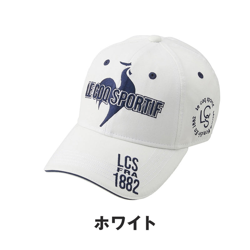 ベストスポーツ Le coq sportif（ルコックスポルティフ）製品。Le coq sportif BIGロゴはっ水ツイルキャップ 24FW LG4FCP03M