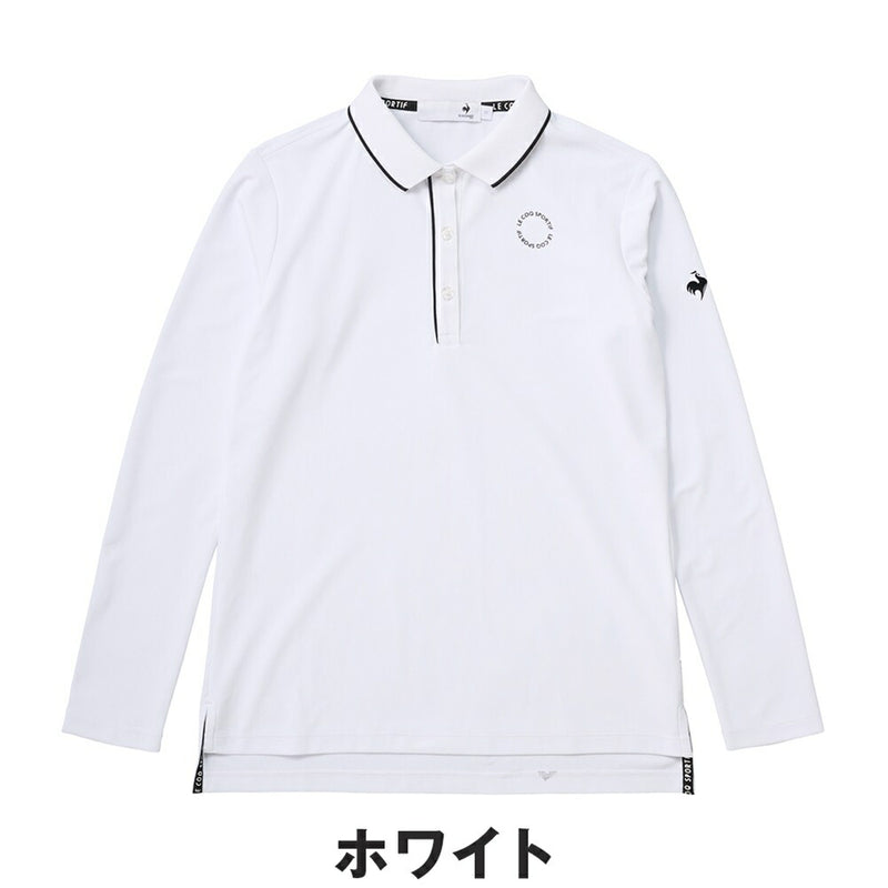 ベストスポーツ Le coq sportif（ルコックスポルティフ）製品。Le coq sportif 鹿の子長袖シャツ 24FW LG4FLS00L