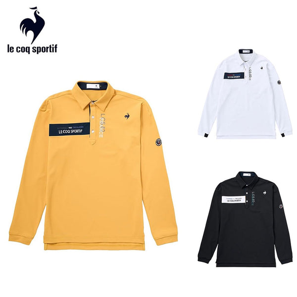 割引対象商品（3,000円以上） Le coq sportif（ルコックスポルティフ）製品。Le coq sportif ストレッチフォーサー ベーシックデザイン長袖シャツ 24FW LG4FLS00M